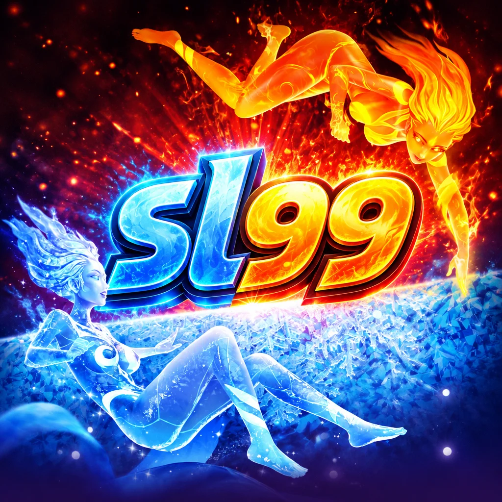 sl99 Gdn Ice Fire bertema pertarungan elemen es dan api